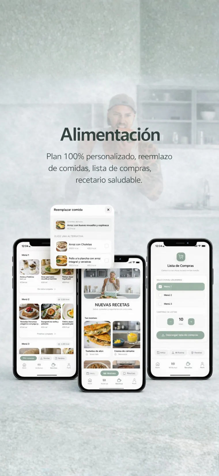 Bruno Arco Fitness app screen 3