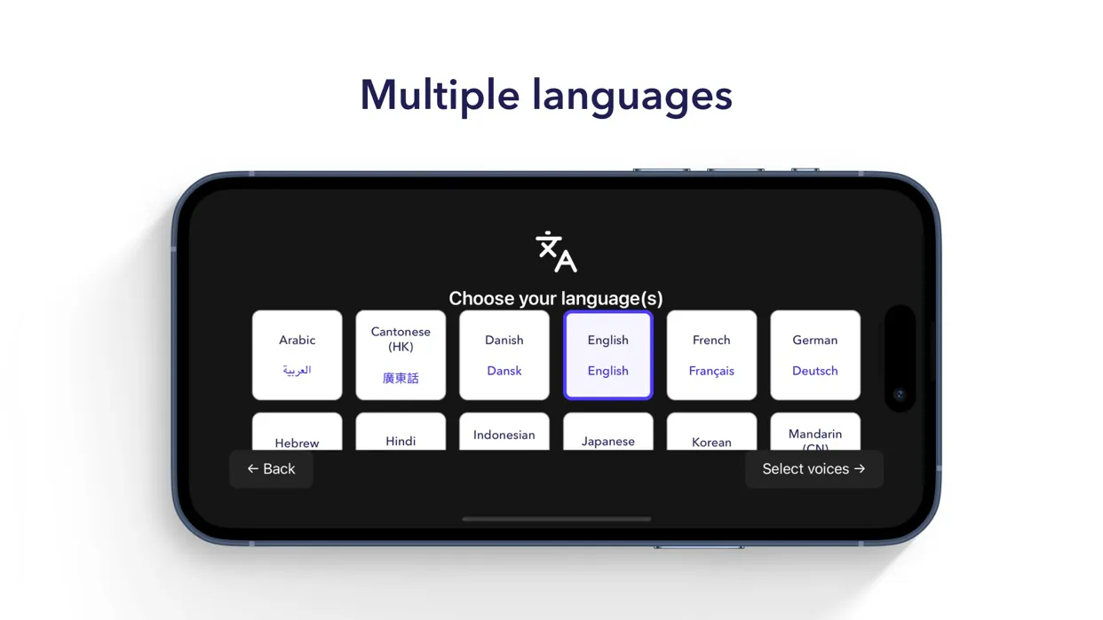 Flexspeak AAC web screen 6