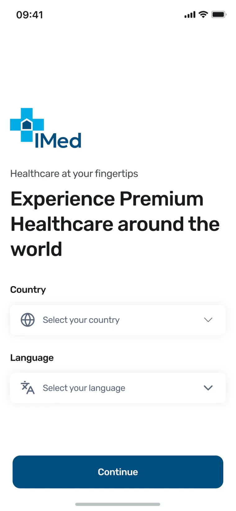 iMed app screen 4
