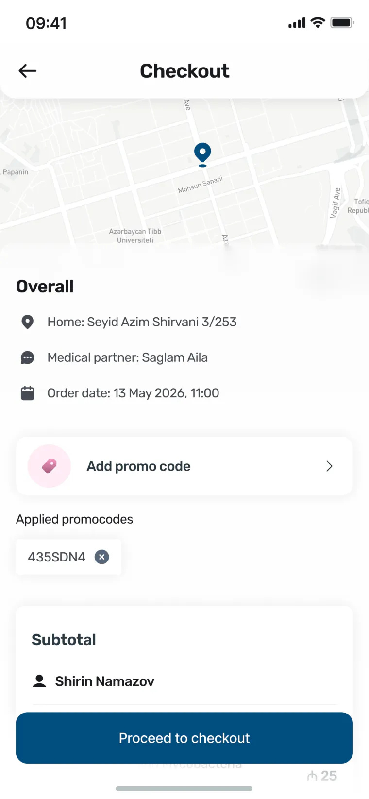 iMed app screen 5