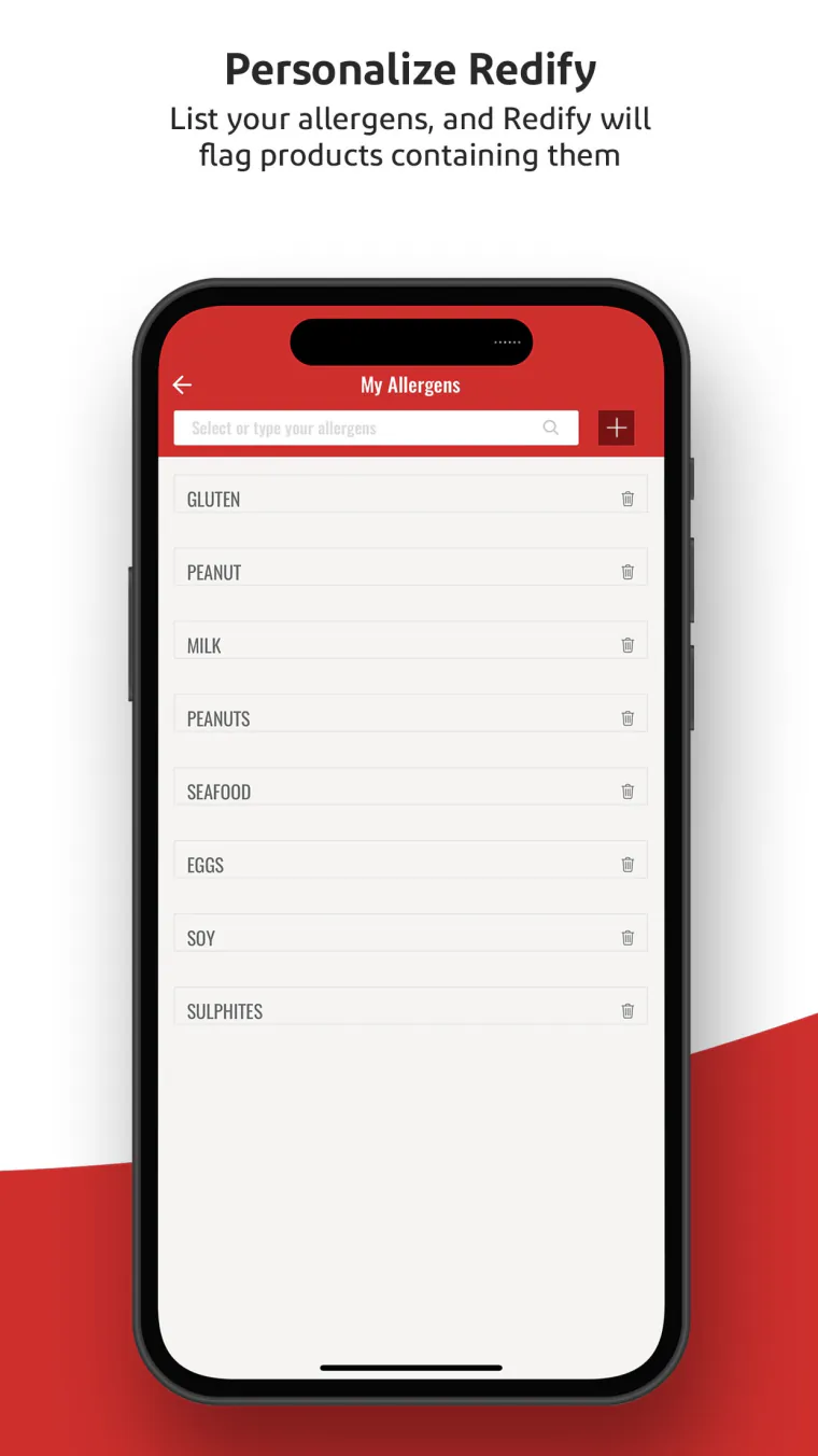 Redify app screen 8