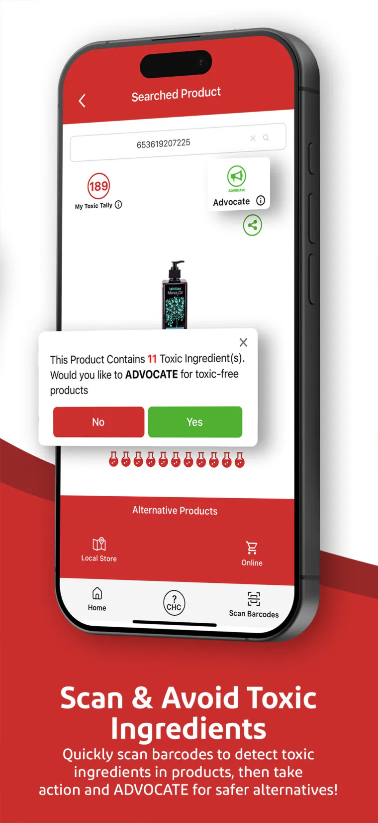 Redify app screen 2